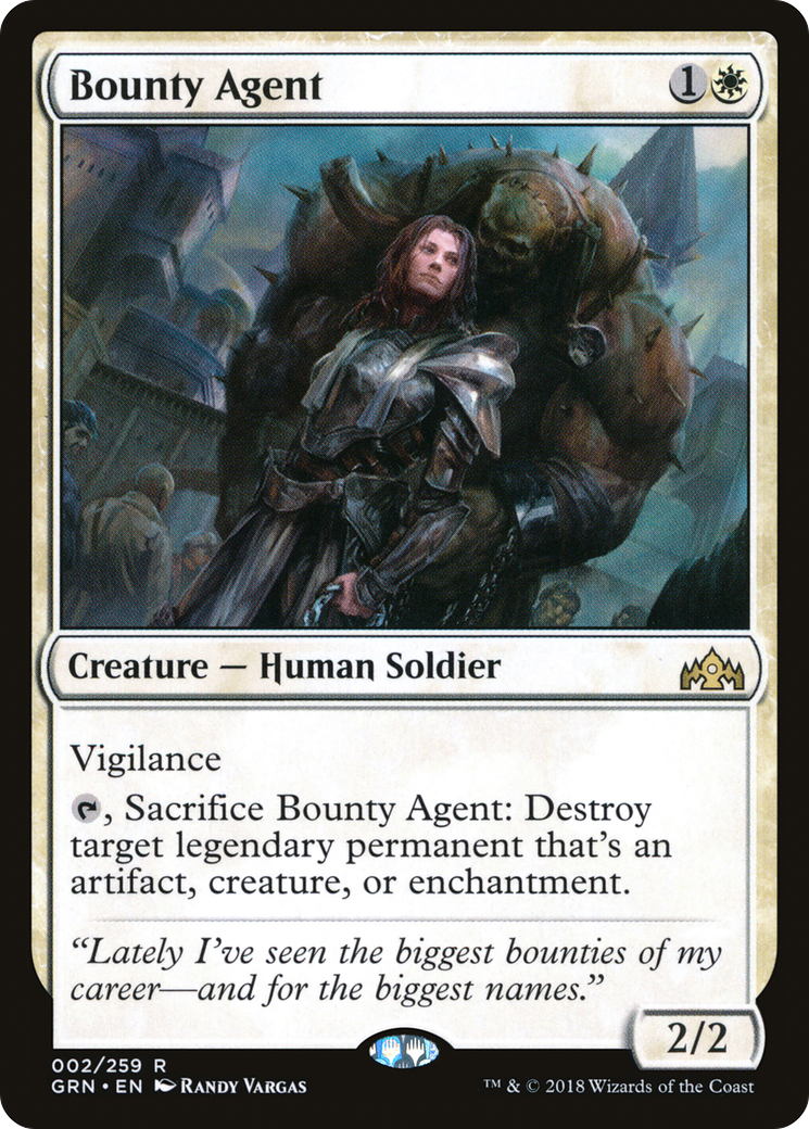 Image of Bounty Agent (GRN-002) - Guilds of Ravnica