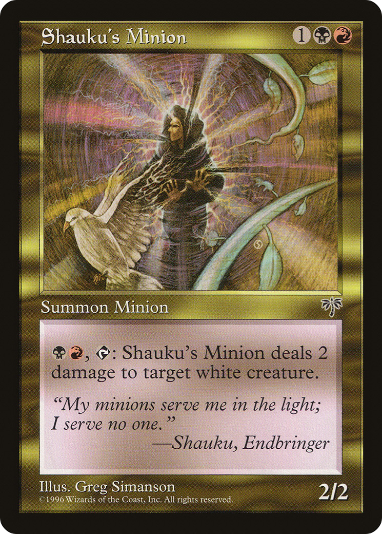 Image of Shauku's Minion (MIR-) - Mirage