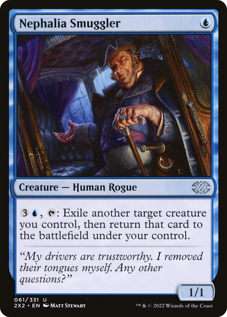 Image of Nephalia Smuggler (2X2-061) - Double Masters 2022 Foil