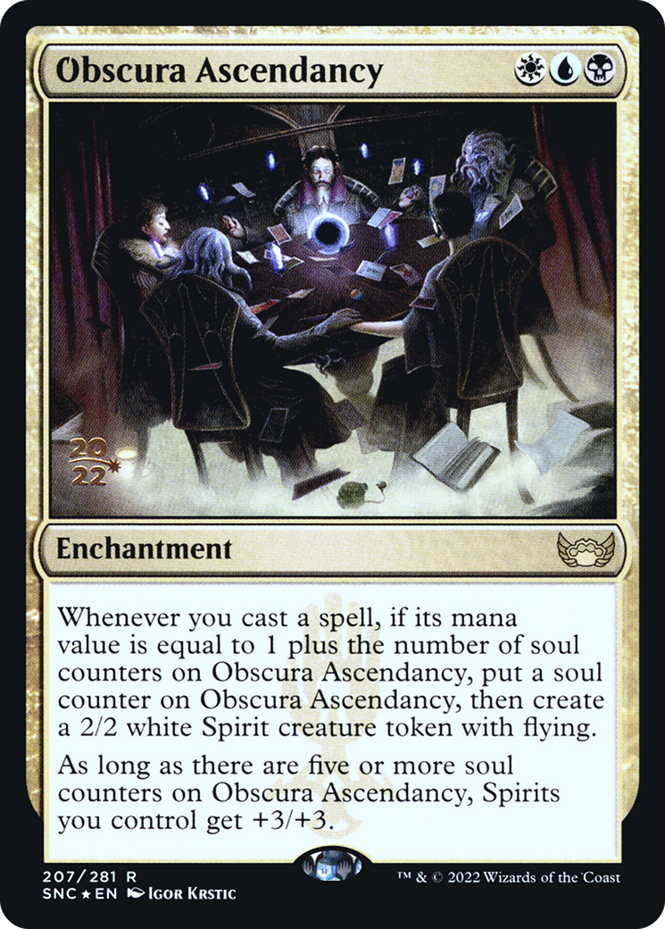 Image of Obscura Ascendancy (PRE-207) - Streets of New Capenna Promos Foil