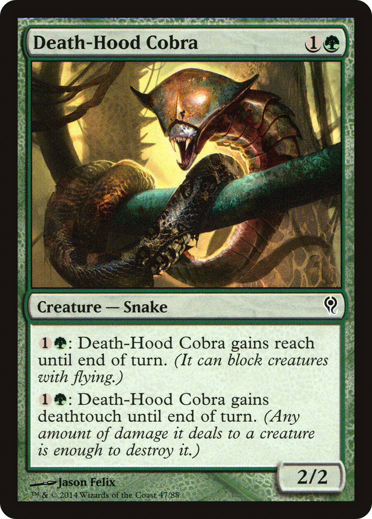 Image of Death-Hood Cobra (DDM-047) - Duel Decks: Jace vs. Vraska