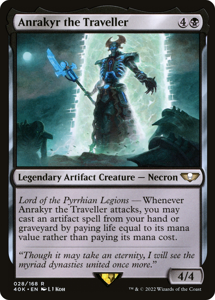 Image of Anrakyr the Traveller (40K-028) - Warhammer 40,000 Commander