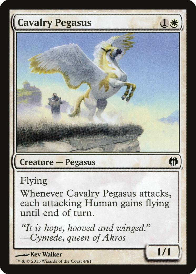 Image of Cavalry Pegasus (DDL-004) - Duel Decks: Heroes vs. Monsters