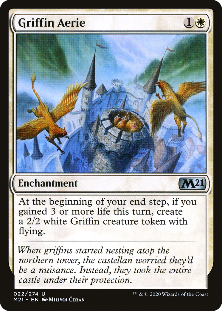 Image of Griffin Aerie (M21-022) - Core Set 2021