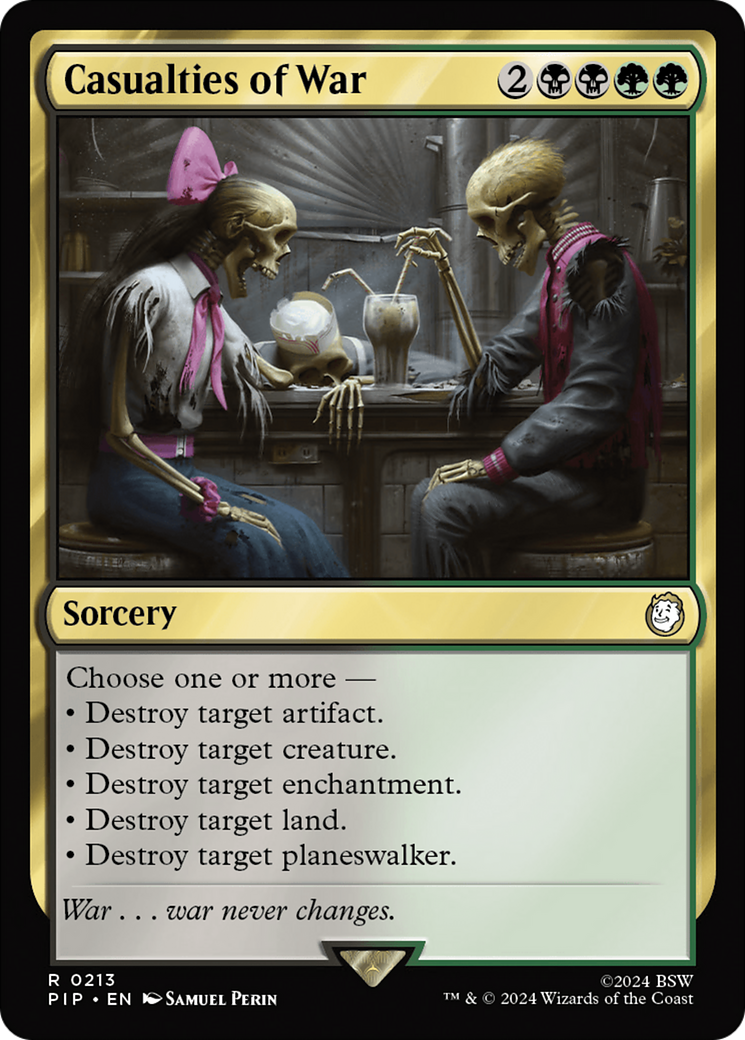 Image of Casualties of War (PIP-213) - Fallout Foil