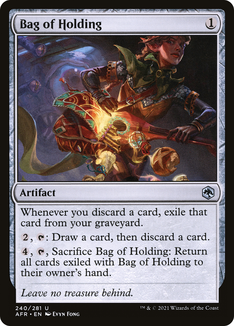 Image of Bag of Holding (AFR-240) - Adventures in the Forgotten Realms Foil