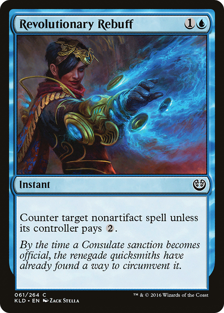 Image of Revolutionary Rebuff (KLD-061) - Kaladesh