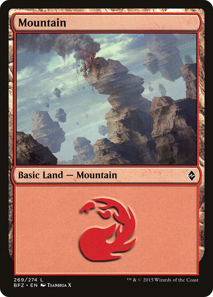 Image of Mountain (269) (BFZ-269A) - Battle for Zendikar