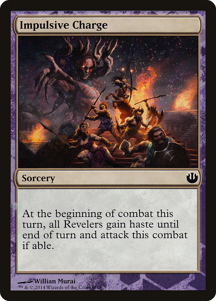 Image of Impulsive Charge (HERO-008) - Defeat a God