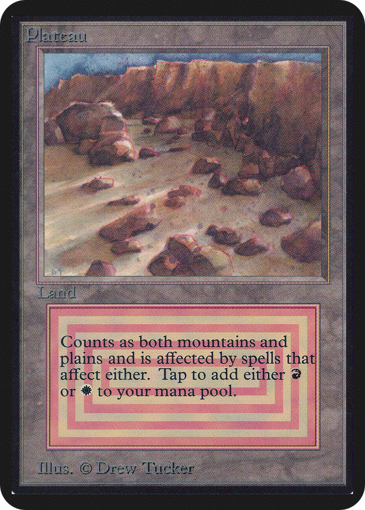Image of Plateau (LEA-) - Limited Edition Alpha