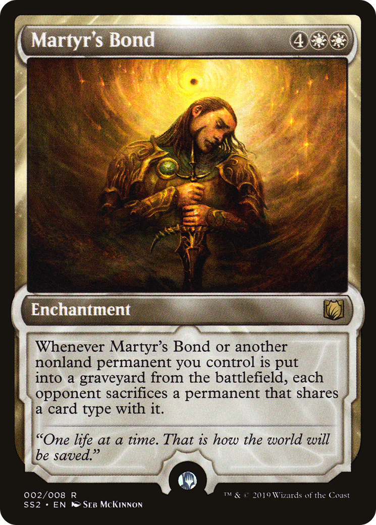 Image of Martyr's Bond (SS2-002) - Signature Spellbook: Gideon Foil