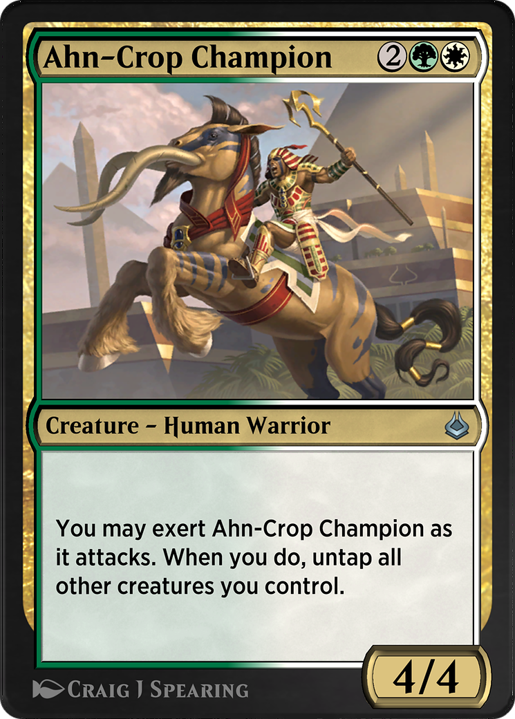 Image of Ahn-Crop Champion (AKR-226) - Amonkhet Remastered