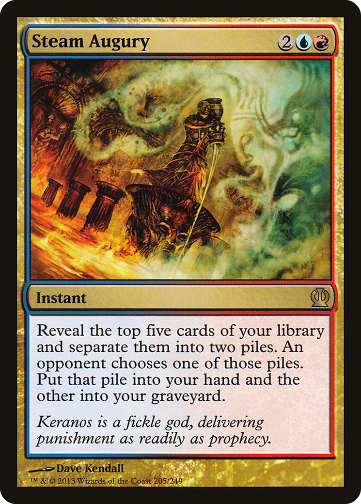 Image of Steam Augury (THS-205) - Theros