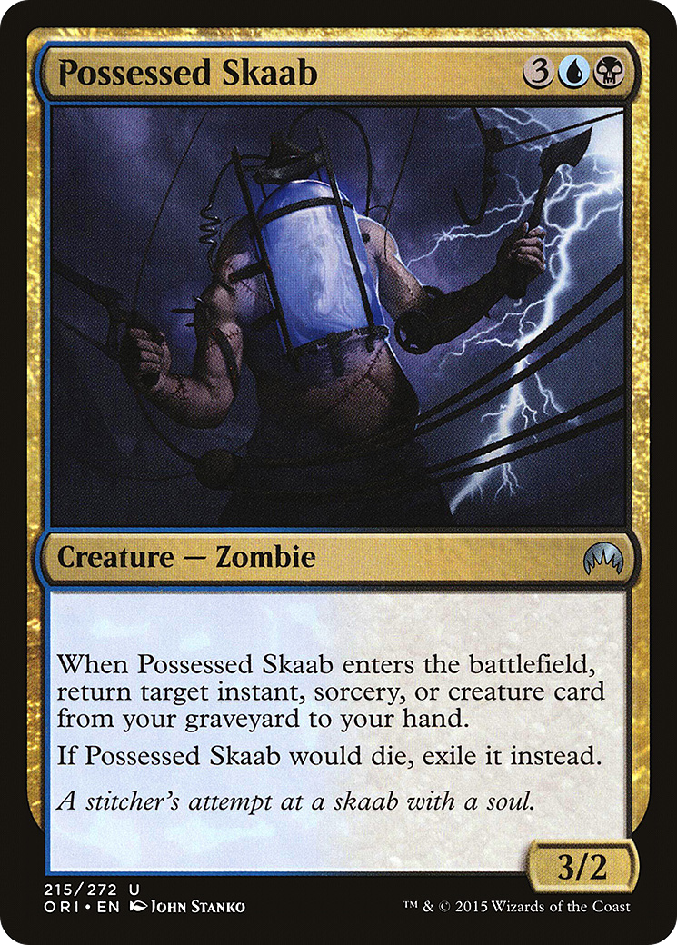 Image of Possessed Skaab (ORI-215) - Magic Origins Foil