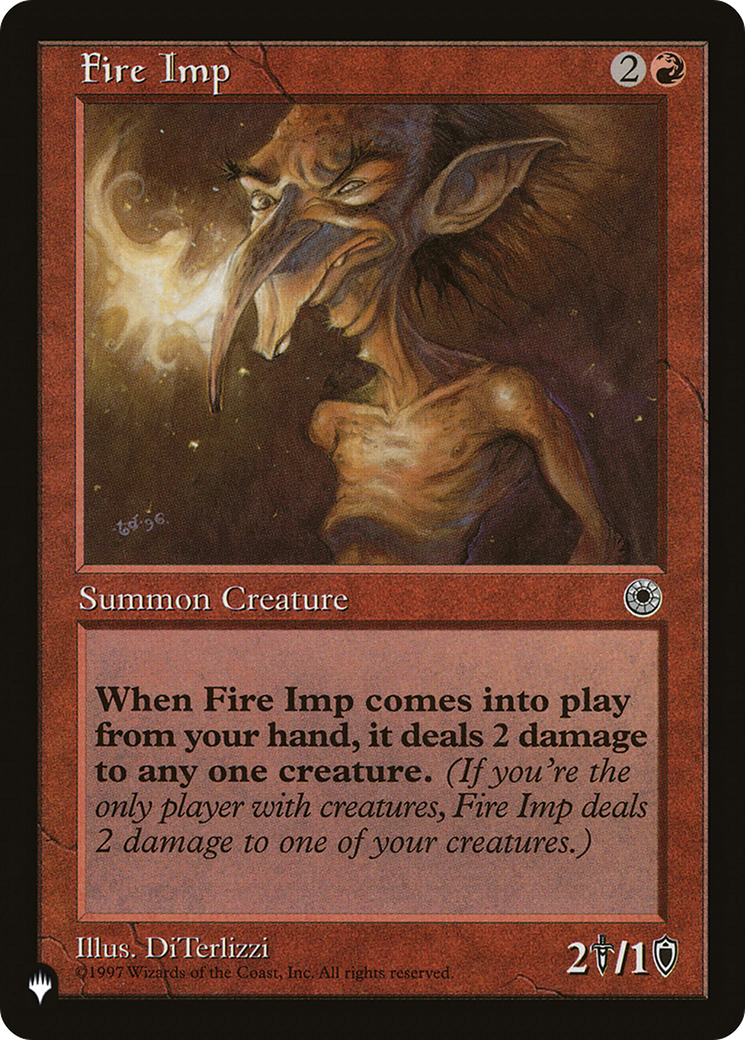 Image of Fire Imp (LIST-POR-126) - The List