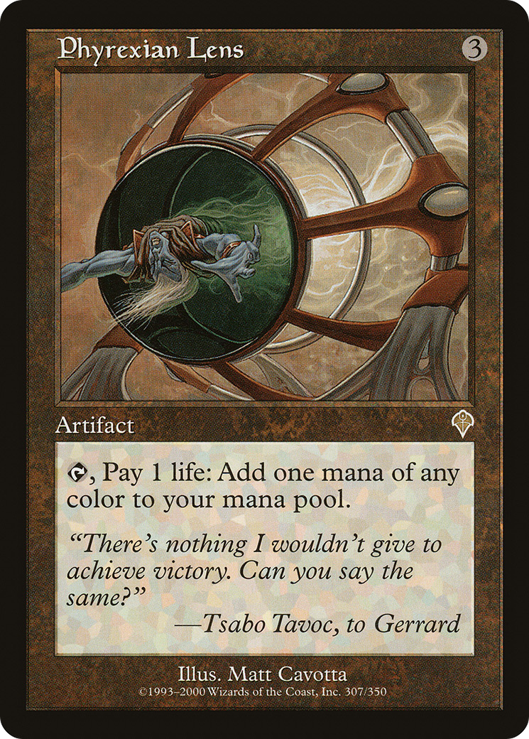 Image of Phyrexian Lens (INV-307) - Invasion