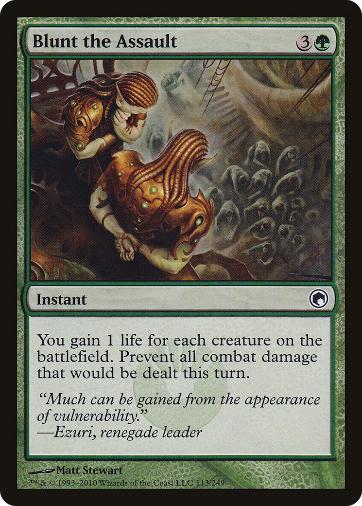 Image of Blunt the Assault (SOM-113) - Scars of Mirrodin