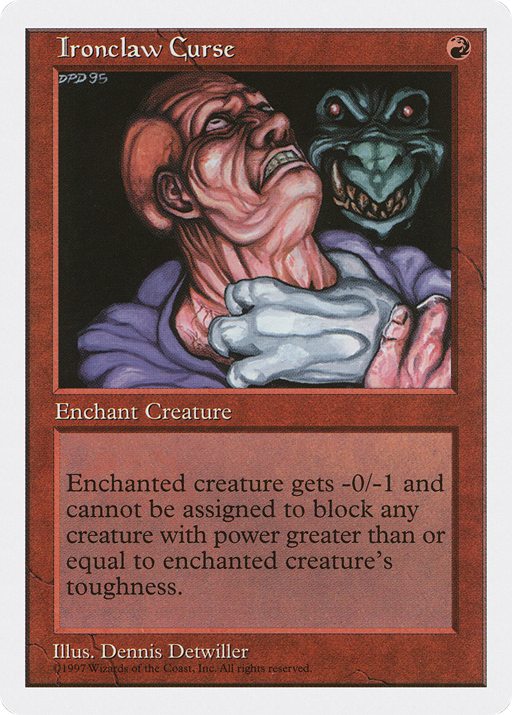 Image of Ironclaw Curse (5ED-244) - Fifth Edition
