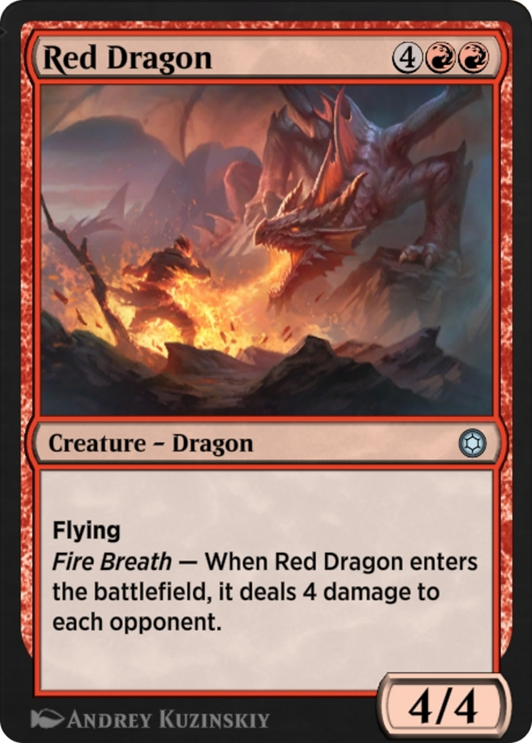 Image of Red Dragon (HBG-188) - Alchemy Horizons: Baldur's Gate