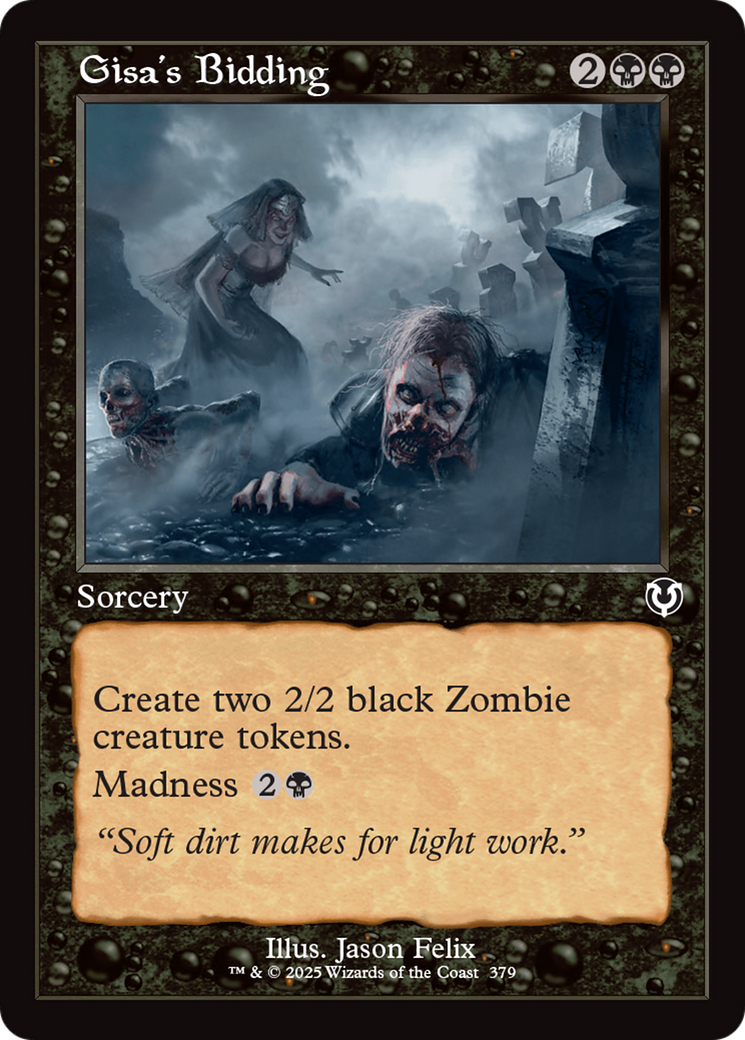 Image of Gisa's Bidding (Retro Frame) (INR-379) - Innistrad Remastered Foil