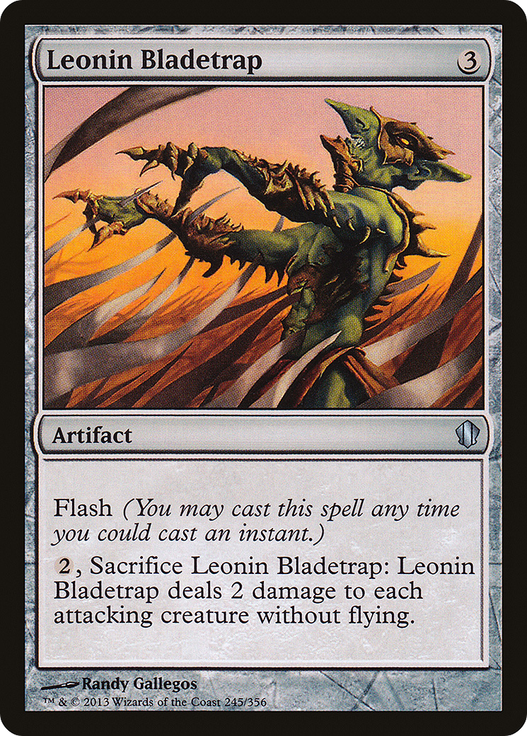 Image of Leonin Bladetrap (C13-245) - Commander 2013