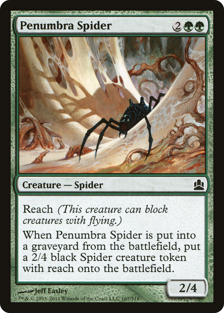 Image of Penumbra Spider (CMD-167) - Commander 2011