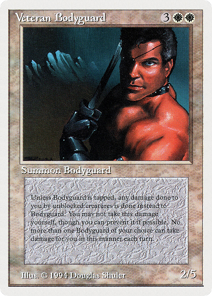 Image of Veteran Bodyguard (SUM-042) - Summer Magic / Edgar