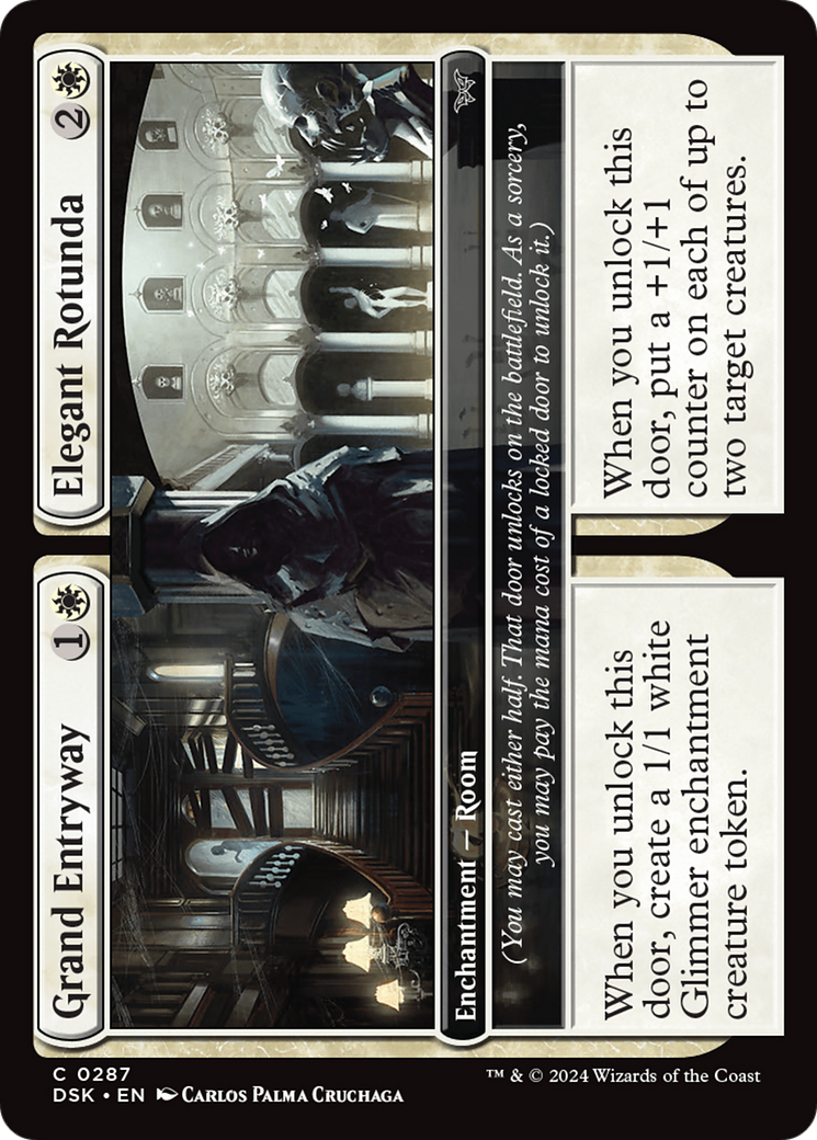 Image of Grand Entryway // Elegant Rotunda (0287) (DSK-287) - Duskmourn: House of Horror