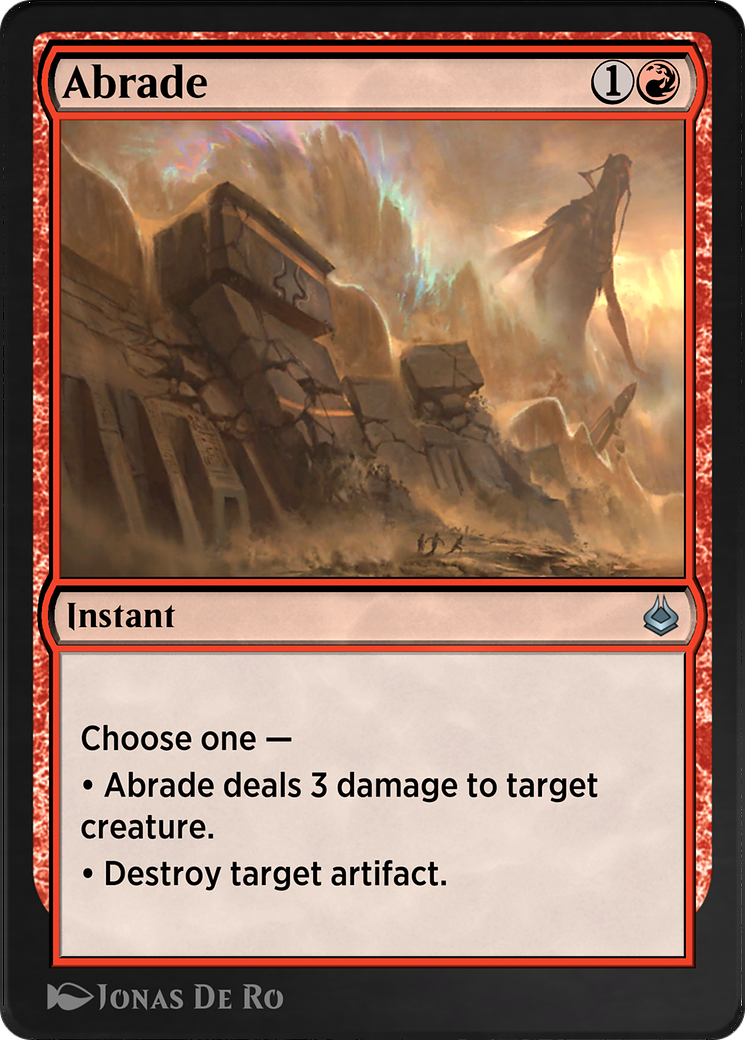 Image of Abrade (AKR-136) - Amonkhet Remastered