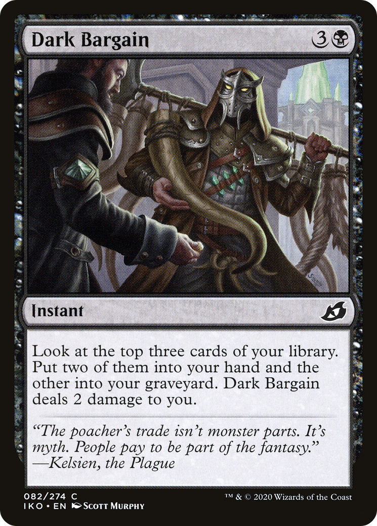 Image of Dark Bargain (IKO-082) - Ikoria: Lair of Behemoths