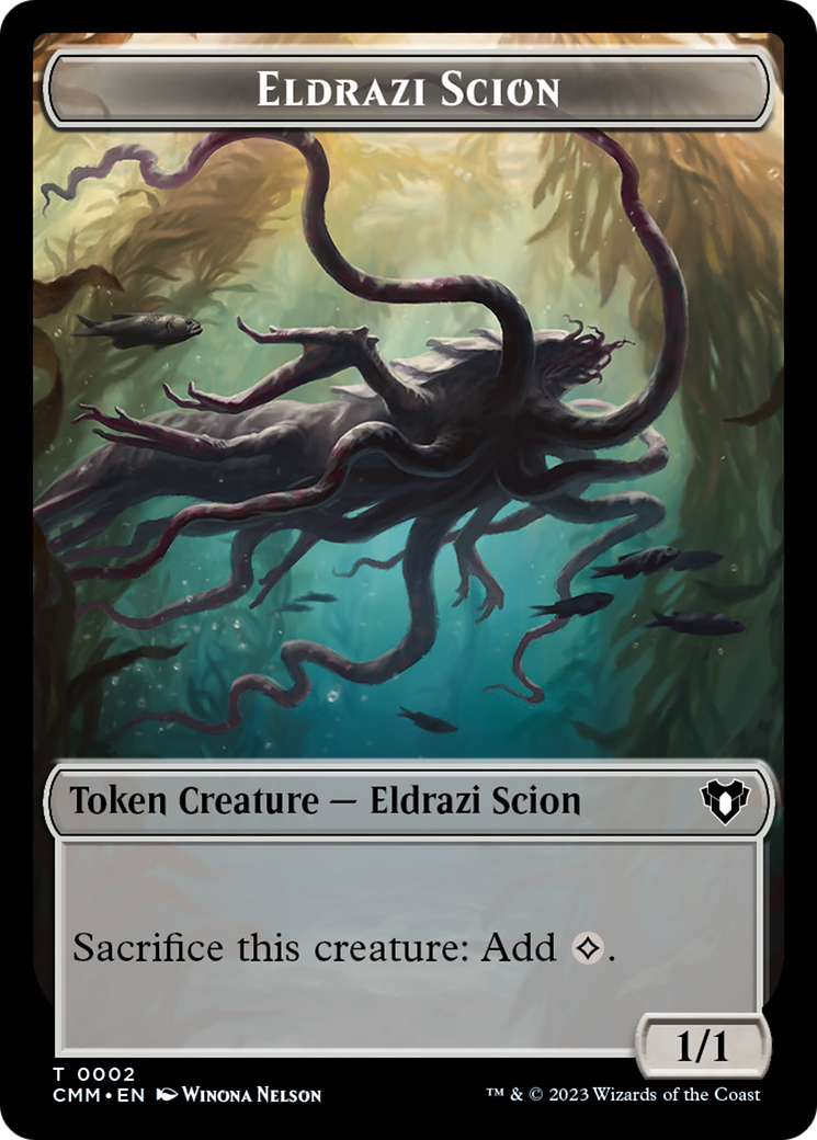 Image of Eldrazi Scion (TCMM-002) - Commander Masters Tokens