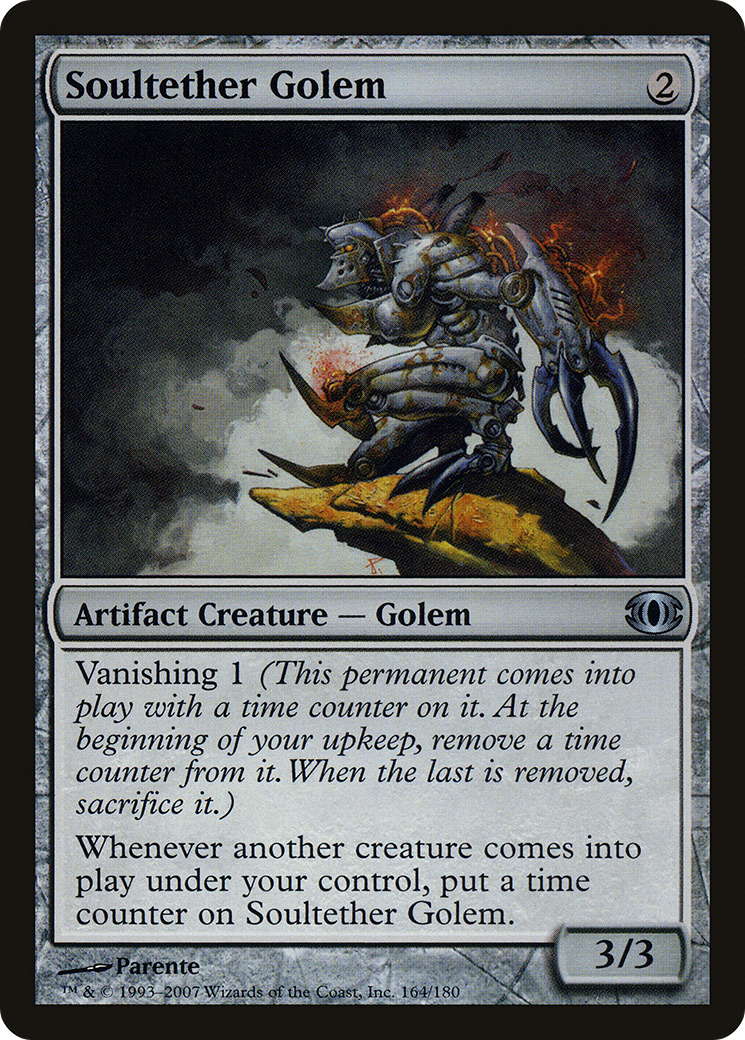Image of Soultether Golem (FUT-164) - Future Sight Foil