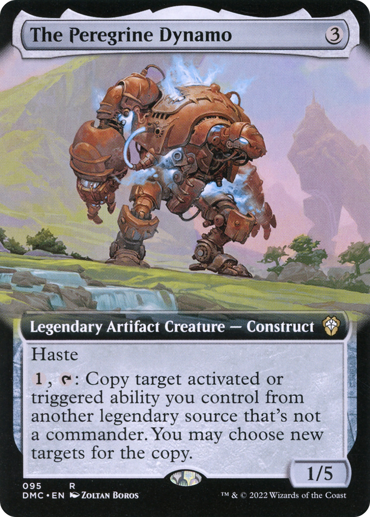 Image of The Peregrine Dynamo (Extended Art) (DMC-095) - Dominaria United Commander: (Extended Art)
