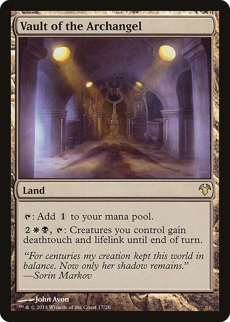 Image of Vault of the Archangel (MD1-017) - Modern Event Deck 2014