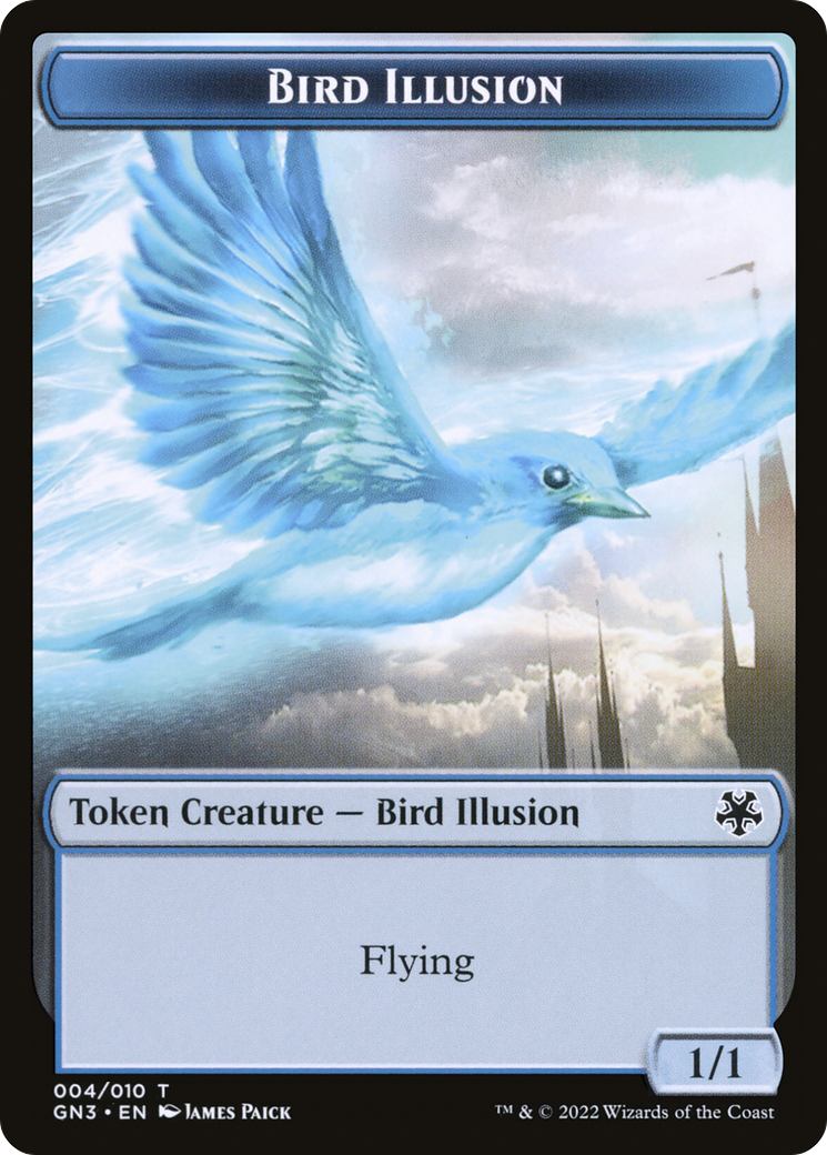 Image of Bird Illusion (TGN3-004) - Game Night: Free-for-All Tokens Foil
