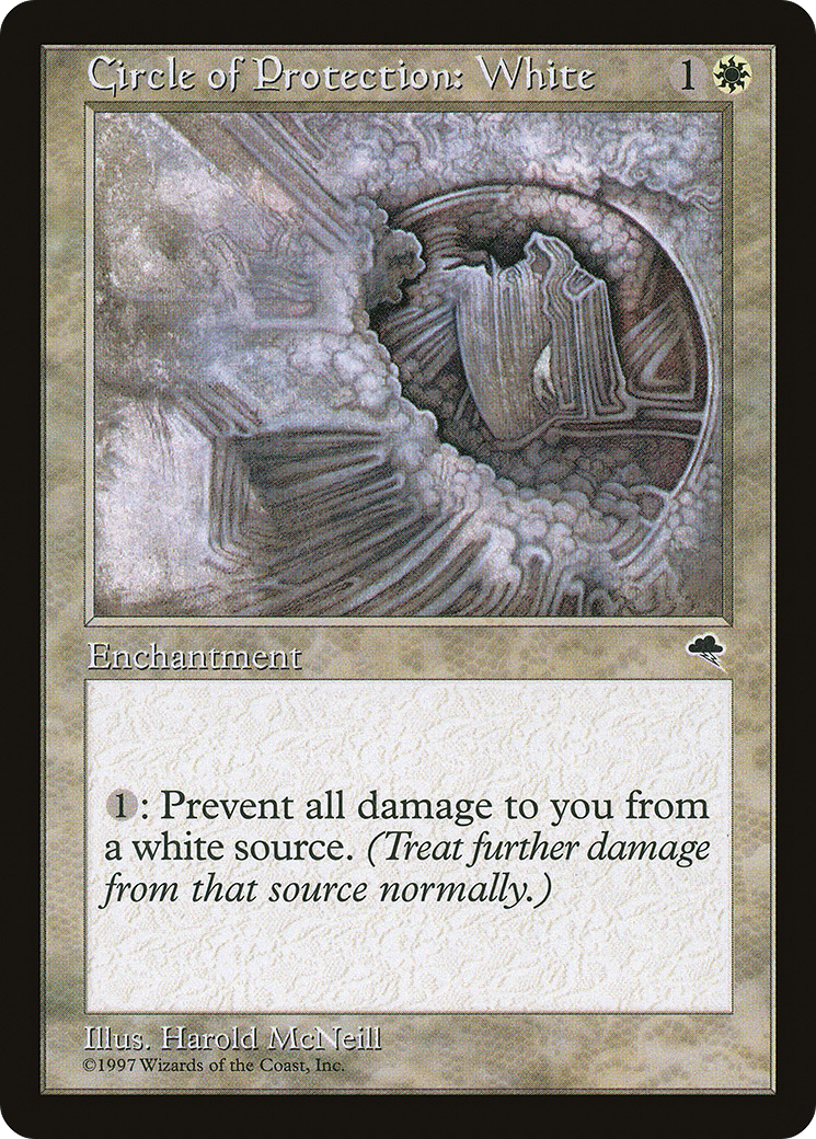 Image of Circle of Protection: White (TMP-013) - Tempest