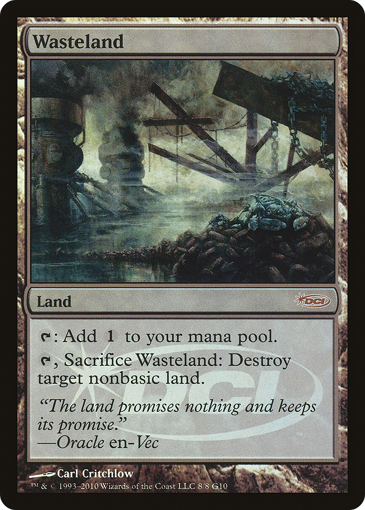Image of Wasteland (JDG-008) - Judge Gift Cards 2010 Foil