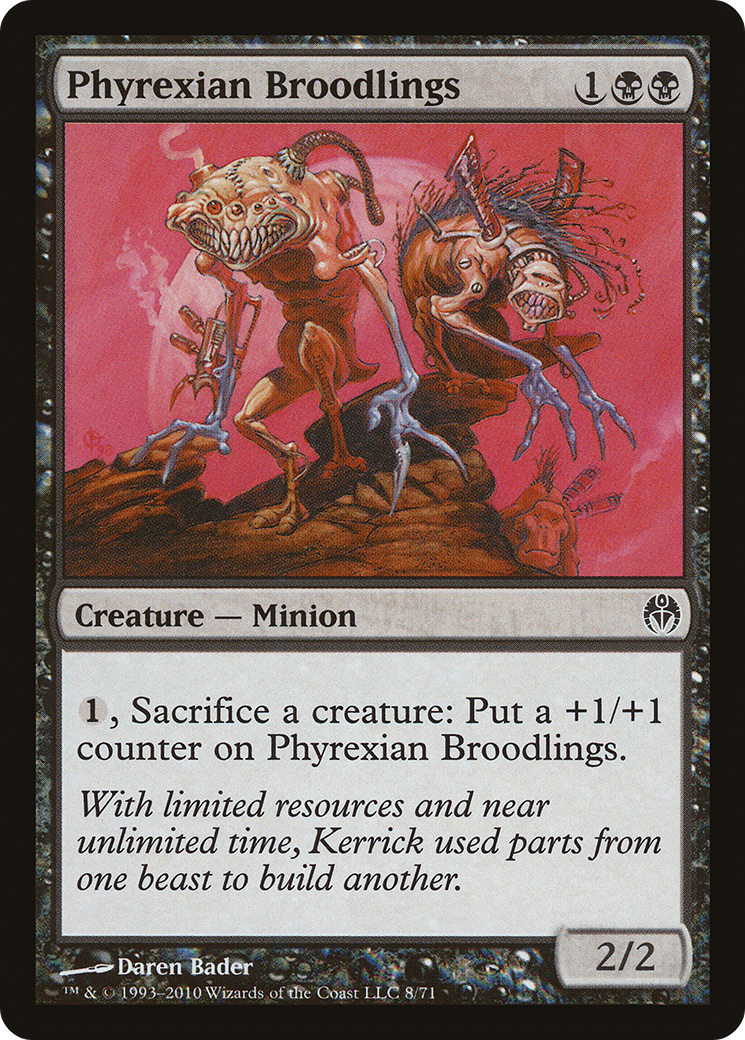 Image of Phyrexian Broodlings (DDE-008) - Duel Decks: Phyrexia vs. the Coalition