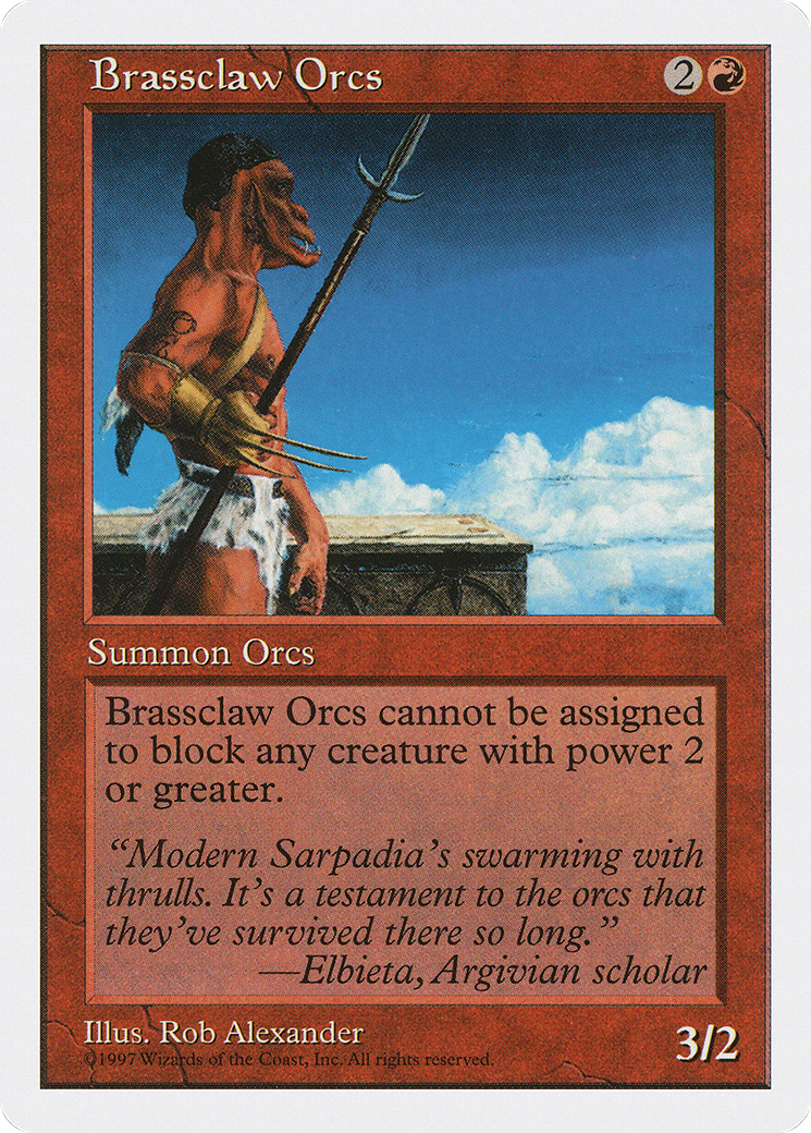 Image of Brassclaw Orcs (5ED-) - Fifth Edition
