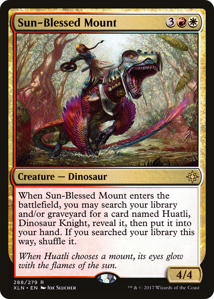 Image of Sun-Blessed Mount (XLN-288) - Ixalan
