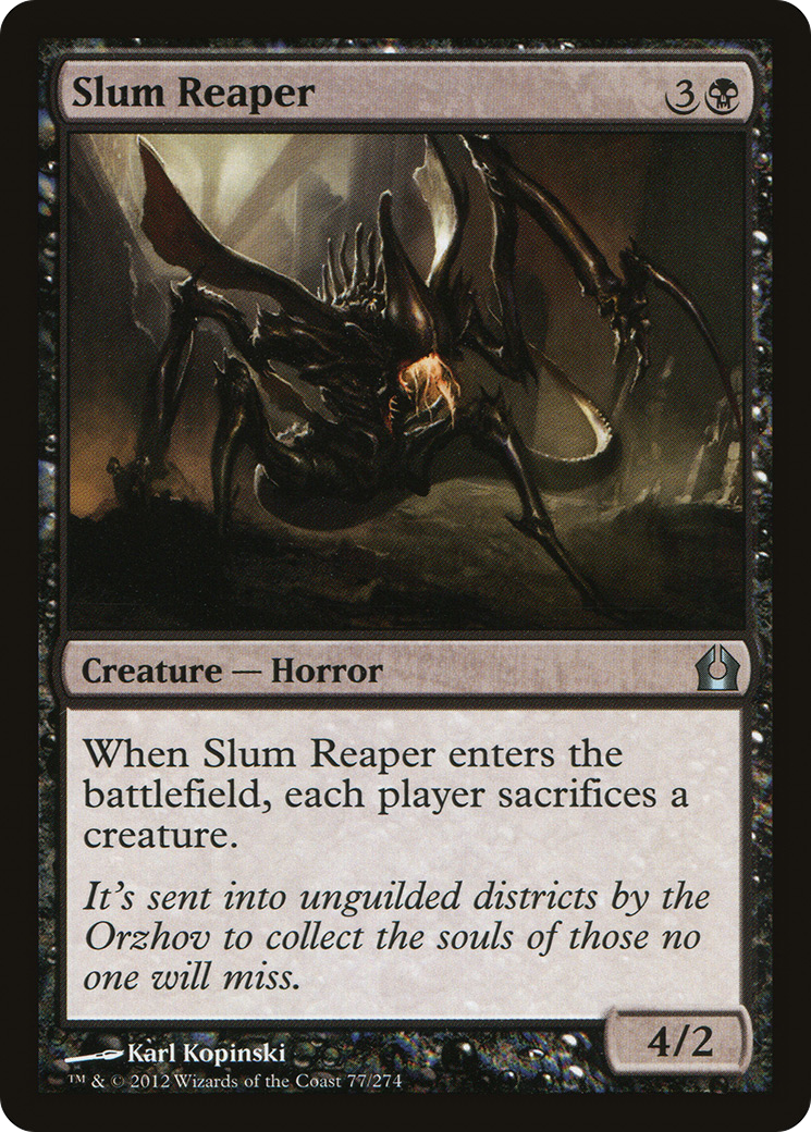 Image of Slum Reaper (RTR-077) - Return to Ravnica