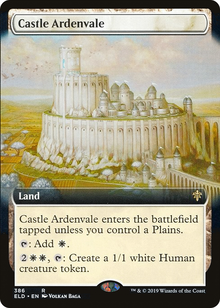 Image of Castle Ardenvale (Extended Art) (ELD-386) - Throne of Eldraine: (Extended Art) Foil