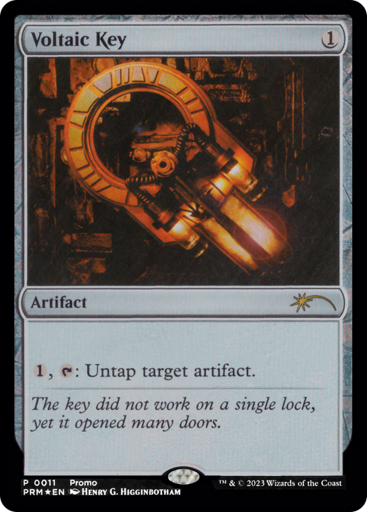 Image of Voltaic Key (JP Graphic Novel Insert) (MEDIA-001) - Media and Collaboration Promos Foil