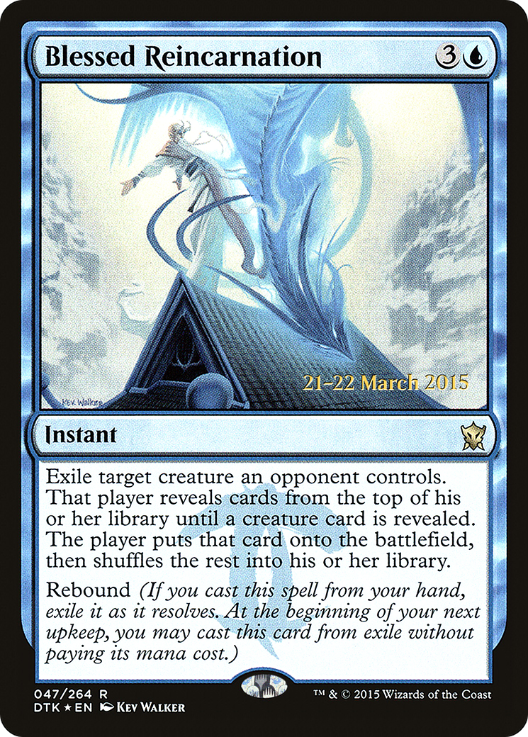 Image of Blessed Reincarnation (PRE-47S) - Dragons of Tarkir Promos Foil