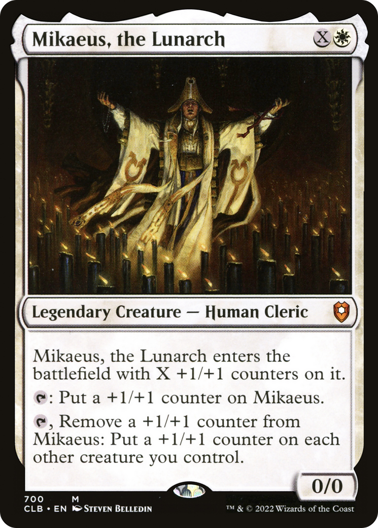 Image of Mikaeus, the Lunarch (CLB-700) - Commander Legends: Battle for Baldur's Gate