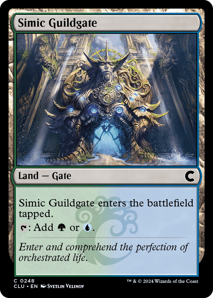 Image of Simic Guildgate (CLU-248) - Ravnica: Clue Edition