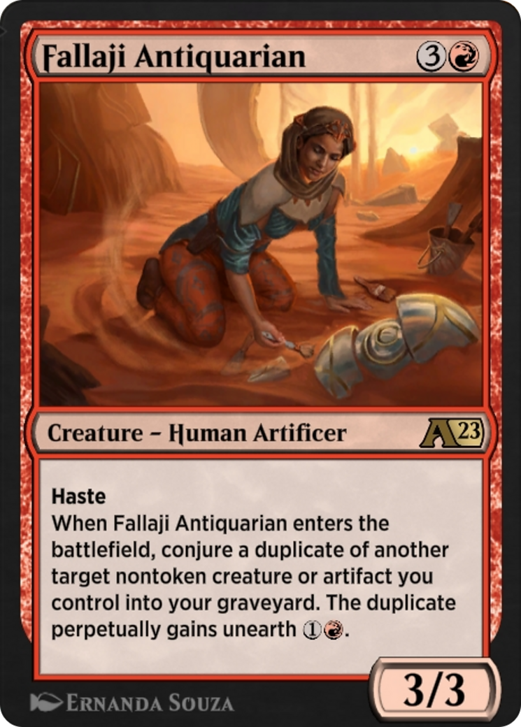 Image of Fallaji Antiquarian (YBRO-008) - Alchemy: The Brothers' War