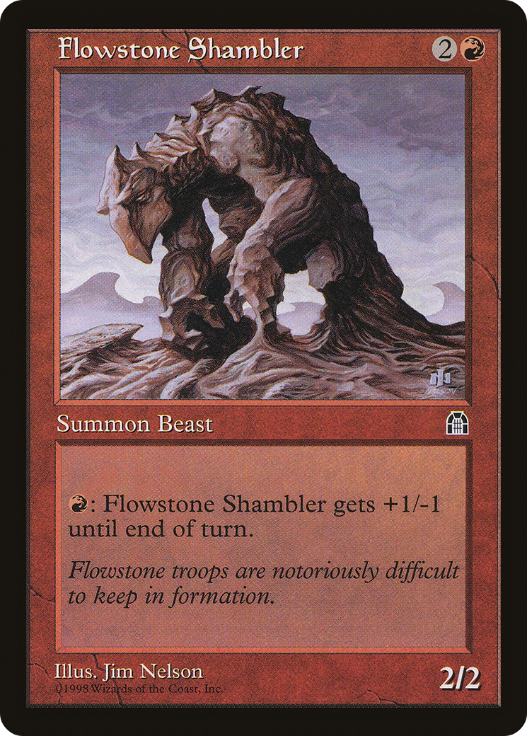 Image of Flowstone Shambler (STH-) - Stronghold