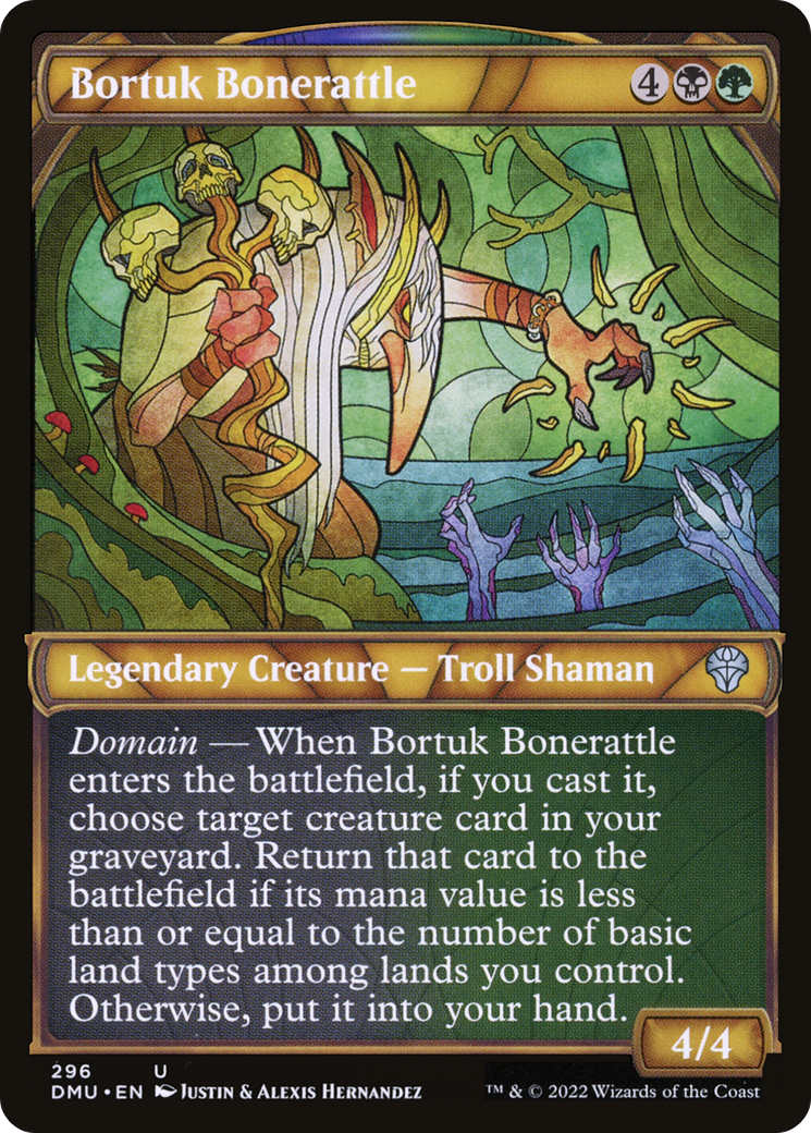 Image of Bortuk Bonerattle (Showcase) (DMU-296) - Dominaria United: (Showcase)