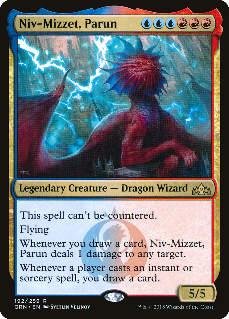 Image of Niv-Mizzet, Parun (GRN-192) - Guilds of Ravnica